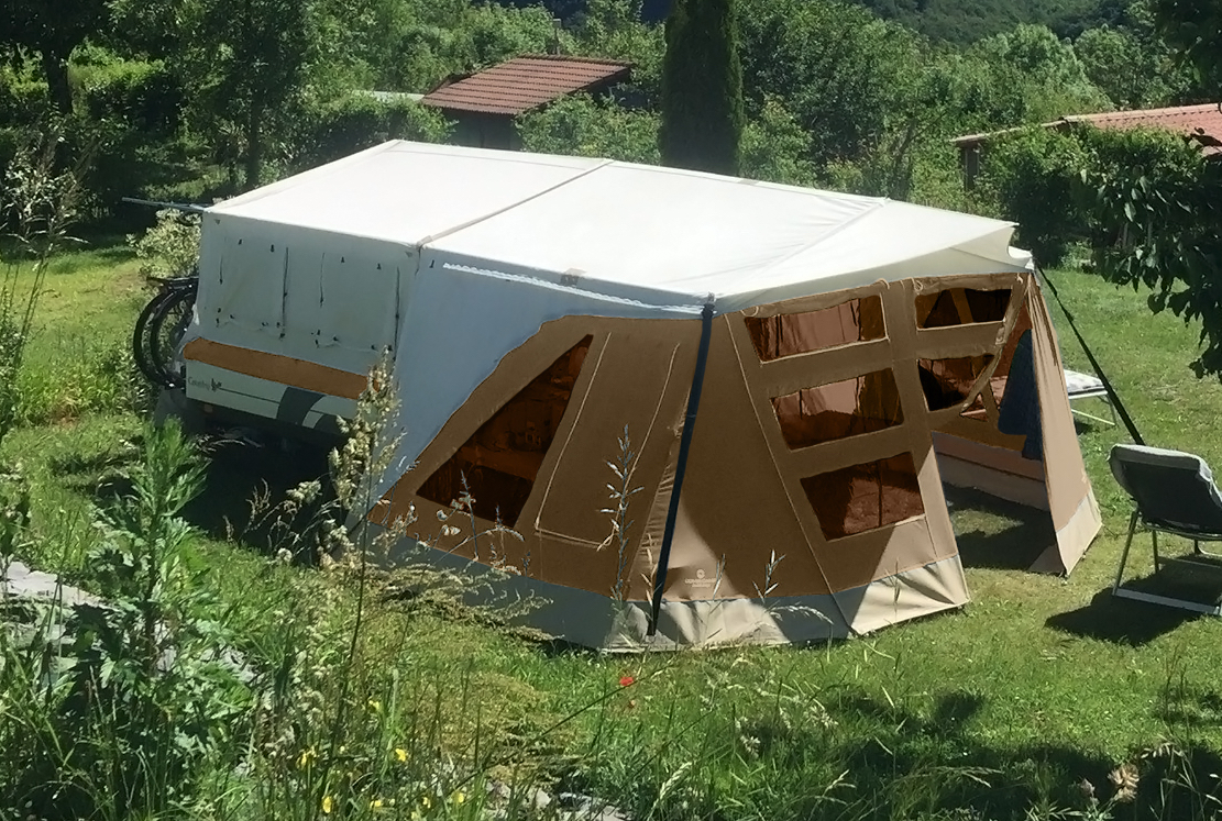 Country EcoHemp Combi-Camp Country Faltcaravan Wohnwagen EcoHemp